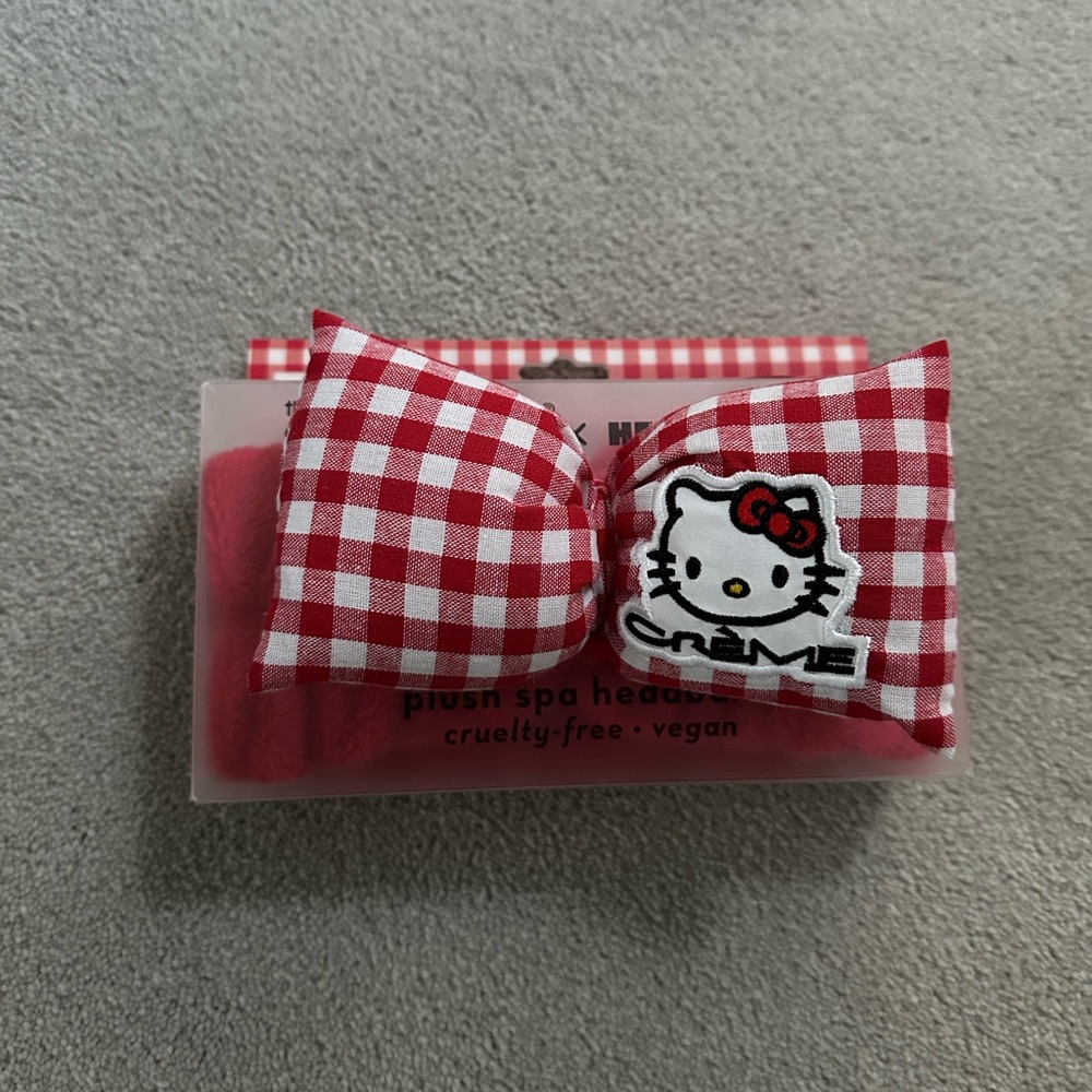 Hello Kitty gingham headband